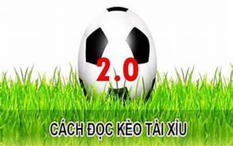 Cách đọc kèo tài xỉu 2 trái